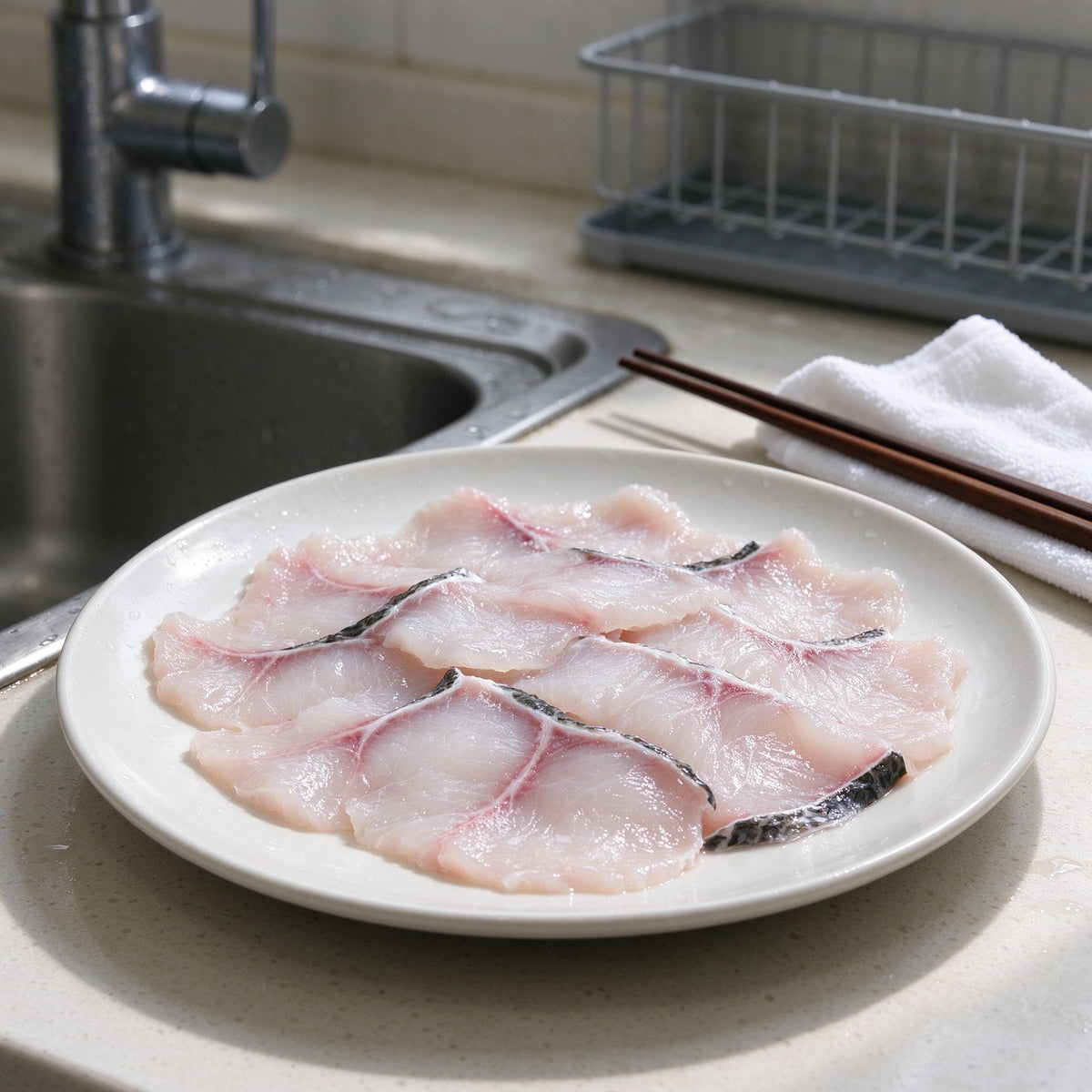 Fresh Crisp Grass Carp Slices - view 3