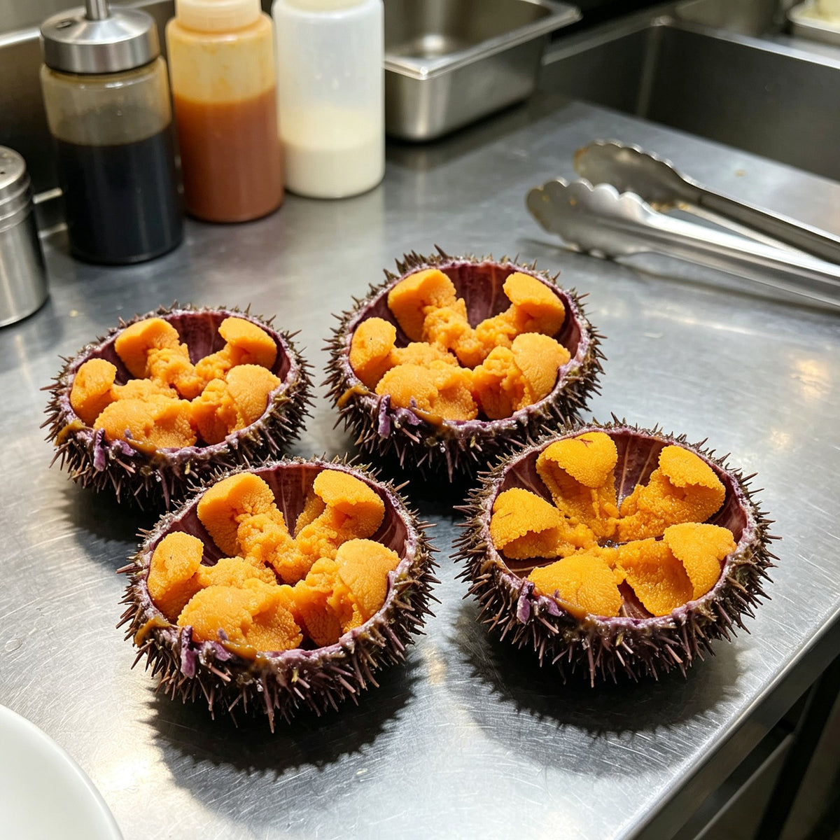 Fresh Sea Urchin Roe in Shell - view 2