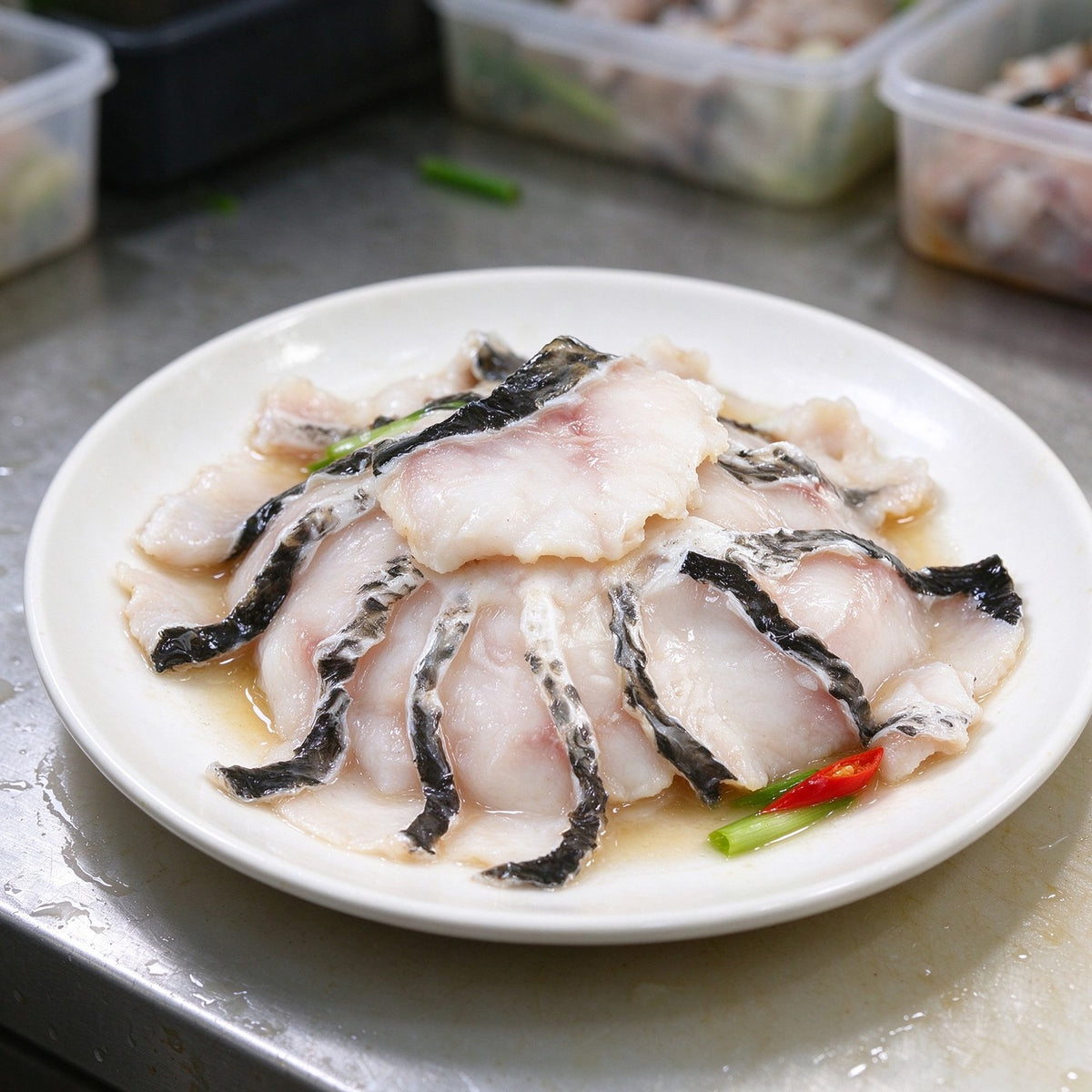 Fresh Snakehead Fish Slices - view 3